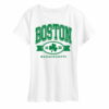 Boston Mass Clover Shirt, Gift for her