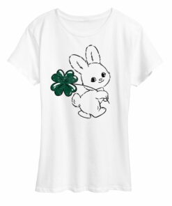 Bunny And Clover Shirt, Gift for her