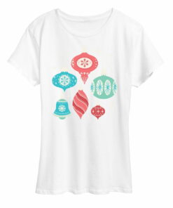 Christmas - Retro Ornaments Shirt, Gift for her